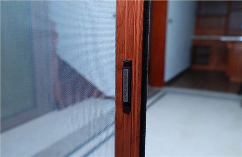 韋柏FJ45款防風緩沖式卷軸紗窗